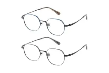 ZW8112 Retro Oval Unisex Metal Glasses Frame