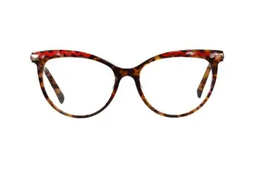 XL6013 Acetate Cat Eye And Metal Alloy Temples Eyeglasses