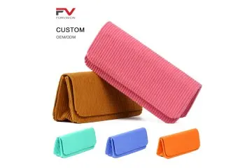 Portable Fabric Soft Eyeglasses Case
