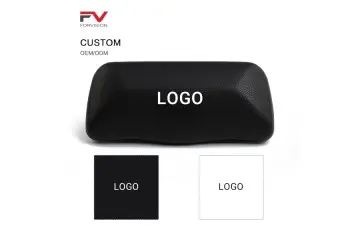 Black PU Leather Iron Eyeglasses Case