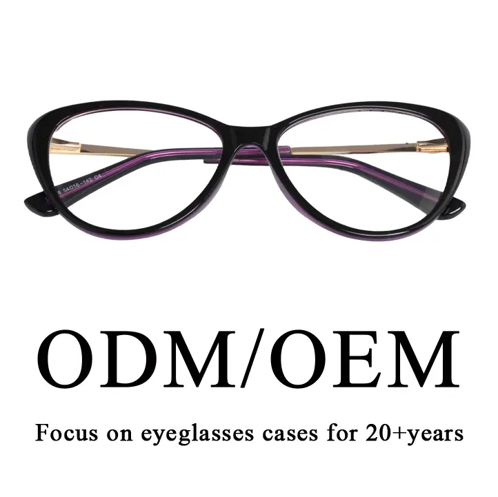 LH502 Injection Cateye Eyeglasses Framesa (1)