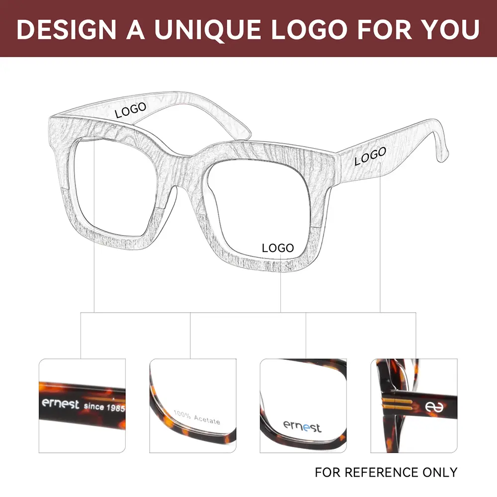 MC139 TR90 Square Eyeglasses Frame (1)