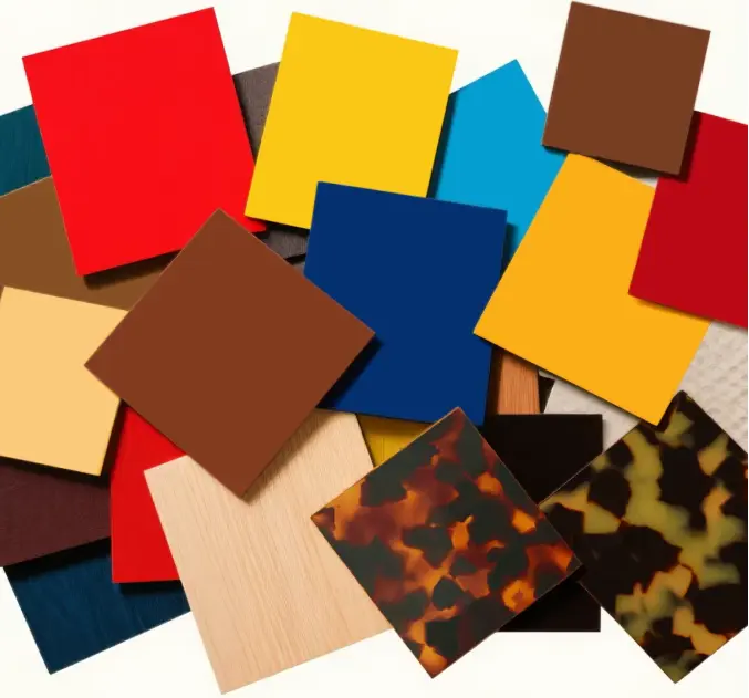 The three elements of color: Unveiling the visual secrets of acetic acid board, saying goodbye to the "color difference" problem in material selection