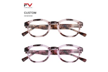 S2871E Unisex Plastic Round Glasses Frame